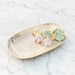 Lily Pad Catchall Tray, White