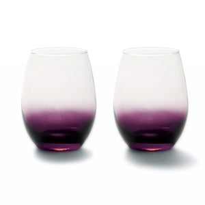 Ombre Stemless Wine Glasses