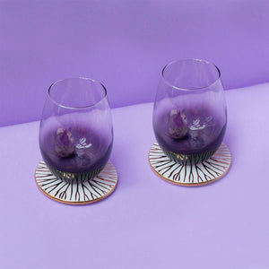 Ombre Stemless Wine Glasses